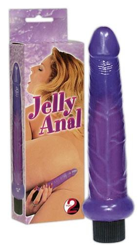 Jelly Anal Vibrator purple