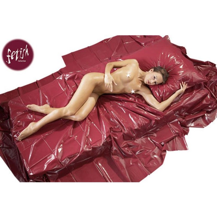 Orgy-Lust-Laken 200 x 230 cm rot