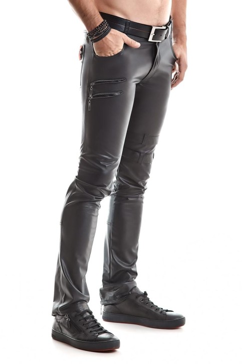 lange Herren Hose RMTommaso001 schwarz - S