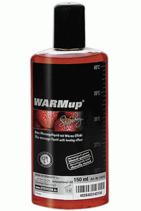 WARMup Erdbeer Massagemittel 150ml