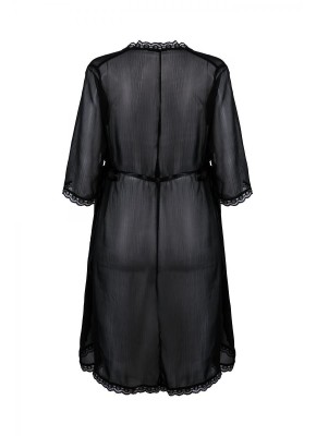 schwarzer Kimono AA0521295 - 5XL/6XL