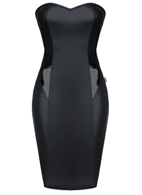 schwarzes Kleid Ellen - L