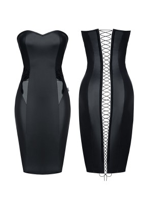 schwarzes Kleid Ellen - XL