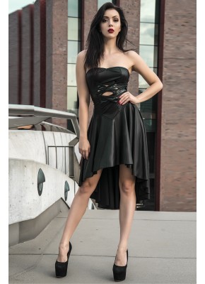 schwarzes Kleid DE438 - L von Demoniq