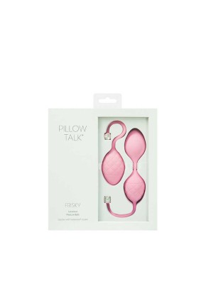 Liebeskugeln Pillow Talk Frisky 2-er Set pink