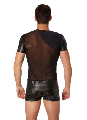schwarzes Herren T-Shirt 902-81 - XL