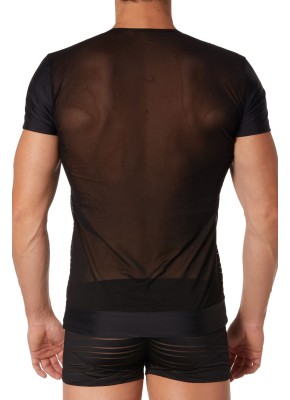 schwarzes Herren T-Shirt 906-81 - L