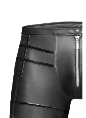 schwarze lange Hose H021 S von Noir Handmade