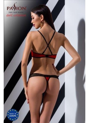 schwarz/roter Scarlet Bikini - L/XL