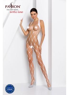 weißer ouvert Bodystocking BS091 - S/L