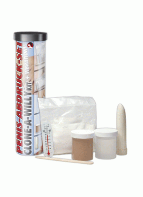 Penis-Abdruck-Set Clone-A-Willy Kit + Vibration
